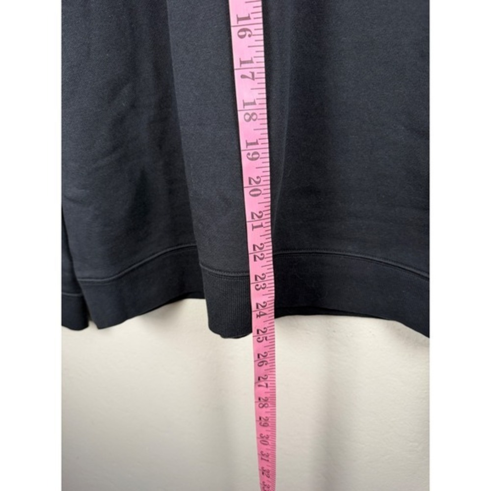 SKIMS Lounge Fleece Sweatshirt Washed Onyx Mens Size S Relaxed Fit Crewneck - Picture 6 of 8